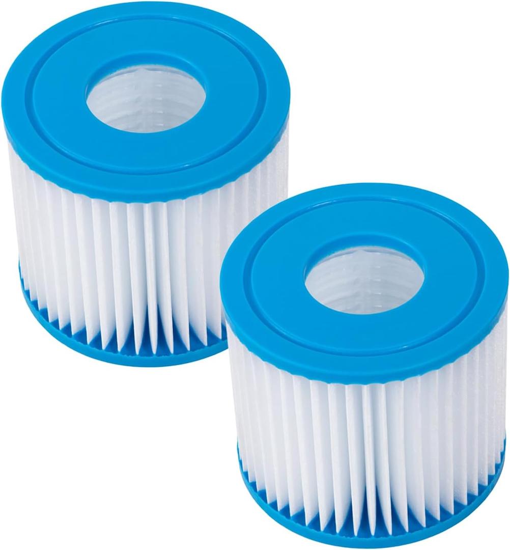 ZOTEE Filter Pump Replacement Cartridge for Bestway, 100 Sq.Ft, 2 Pack