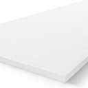 Amylove 1 Pack Polyurethane Foam 2/5" x 59" x 79" High Density Cushion Upholstery Foam Sheet for Seat Replacement DIY Projects Chairs Headboards Sofas Home (White)
