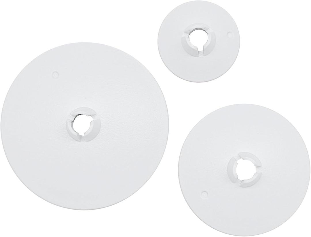 YEQIN 3Pcs Spool Cap, Sewing Machine Spool Pin Cap Small Medium Large Compatible with Viking/Pfaff Household Sewing and Embroidery Machines (22mm, 35mm and 45mm)
