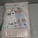 Color&Geometry High Pile Light Pink Bathroom Rugs 16"x24",Small- Upgrade Your Washroom with Soft Blush Bath Mat- Plush, Non Slip, Absorbent, Washable Microfiber Shower Rug/Carpet for Outside Tub