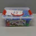 170 Pcs STEM Building Toys for Kids Ages 4-8, Building Blocks Educational Construction Engineering Building Kit for Ages 3 4 5 6 7 8 9 Year Old Creative Kids Games, Christmas Birthday Gifts Boys Girls