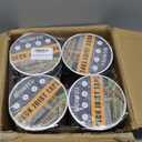 Deck Joist Tape 1-5/8" x 50', 16Pack Weather-Resistant Butyl Joist Tape for decking, Self-Adhesive Butyl Deck Tape for Top of Joists, Rim Joists, Under Joists and Beams