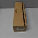 13.2" Window Candles Battery Operated with Timer, 6h On/18h Off, LED Flickering Flame, 5000K Cool White Christmas Candle Lights for Windows, Indoor Holiday Decor, 4 Pack, Gold Holders