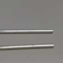 2Pcs 1/2" 6061 T651 Solid Aluminum Round Rod 16" Long 0.50 Inch Diameter Solid T651 Extruded Lathe Bar Stock, Round Aluminum Bars for Industrial, DIY Craft (+0.05")