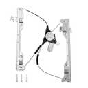 Dasbecan Front Left Driver Side Power Window Regulator with Motor Compatible with Nissan Altima 2007-2012 Sedan with Auto-up Replaces 80771-JA000 80721-JA000 80730-EG000