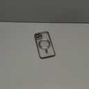 Hython Magnetic Clear for iPhone 11 Pro Case with Camera Lens Protector [Compatible with MagSafe] Luxury Plating Edge Slim Soft TPU Cover Protective Phone Case for iPhone 11 Pro 5.8", Matte Gray