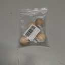 Kisangel Beech Croquet Balls Replacement Set of 5 1.96 Inch Unfinished Wooden Balls for Outdoor Lawn Games and Backyard Bocce Multipurpose Durable Wood Spheres for Crafting and Painting