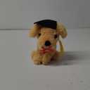 10 Inch 2025 Graduation Gift Dog Stuffed Animal Plush Golden Retriever with Diploma Tassel Graduation Hat Embroidered Blessings Preschool Kindergarten Gift for Friends, Relatives, and Kids