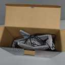 DG-Direct Christmas Tree Topper Lighted Star with 6 Projected Patterns,3D Hollow Sparkling Star Christmas Tree Topper with Rotating Magic Projector for Christmas Tree Ornament (Glitter Silver 6)