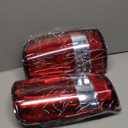 Red Tail Lights Assembly Compatible With 2000-2006 Suburban 1500 2500 Tahoe Yukon Taillights Rear Brake Lamps GM2819199 GM2818199