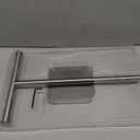 RUACQ Hand Towel Stand, 16" T-Shape Hand Towel Holder Stand for Bathroom, Kitchen and Countertop Towel Holder 304 Stainless Steel Hand Towel Rack with Weighted Base (Brushed Nickel)