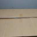 VASAGLE Kitchen Island with 3 Shelves, 47.2 Inches Width Kitchen Shelf with Large Worktop, Stable Steel Structure, Industrial, Easy to Assemble, Rustic Brown and Black UKKI01BX