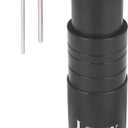 LERWAY Bike Stem Riser Extender MTB Handlebar Stem Adapter with Hex Key for 1-1/8" 28.6mm Fork Aluminum Black