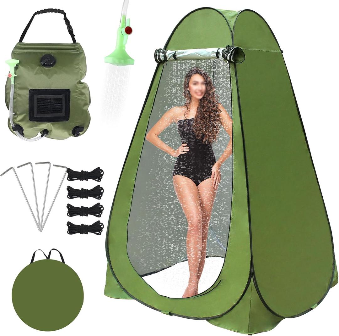 Pop Up Privacy Tent Shower Tent Changing Tent Portable Outdoor Camping Bathroom Toilet Tent Changing Dressing Room Privacy Shelters Room for Hiking and Beach Sun Shelter Picnic Fishing- Waterproof Pop Up Privacy Tent Shower Tent Changing Tent Portable Outdoor Camping Bathroom Toilet Tent Changing Dressing Room Privacy Shelters Room for Hiking and Beach Sun Shelter Picnic Fishing- Waterproof