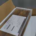 QEEIG Bathroom Floating Shelves for Wall - 15.7" Wall Mounted Shelf Over Toilet Farmhouse Home Decor Display Bookshelf Small 15.7 x 6.7 inch Set of 2, Rustic Brown (008-40BN)