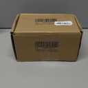 5x7 Gold Acrylic Sign Holder, 12 Pack Wedding Table Number Stands With Vertical Gold Borders, Double Sided Picture Frame Paper Stand, Clear Photo Display Menu for Party, Home, Restaurant