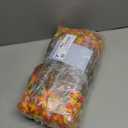 Alupssuc 20 Bundles Artificial Fall Flowers for Outdoors Decoration, Faux Pansies Fake Mums Flowers Plants, UV Resistant No Fade Realistic Silk Pansy for Porch Planter Garden Patio Yard, Autumn Orange