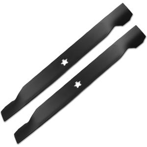 42 Inch Mower Blades for Craftsman LT1000 LT2000 T110 YT3000 138971 532138971 Poulan Pro 42" Deck Riding Mower Lawn Tractor PP19A42 Husqvarna YTH18542 (5 Point Star)