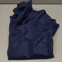 BYDOLL Table Cloth Round 70 Inch Tablecloth Fits Max60 Inch Diameter Top,Navy Blue Washable Outdoor Winkle and Stain Resistant Spillproof Polyester Tablecloths for Round Tables Party Cover