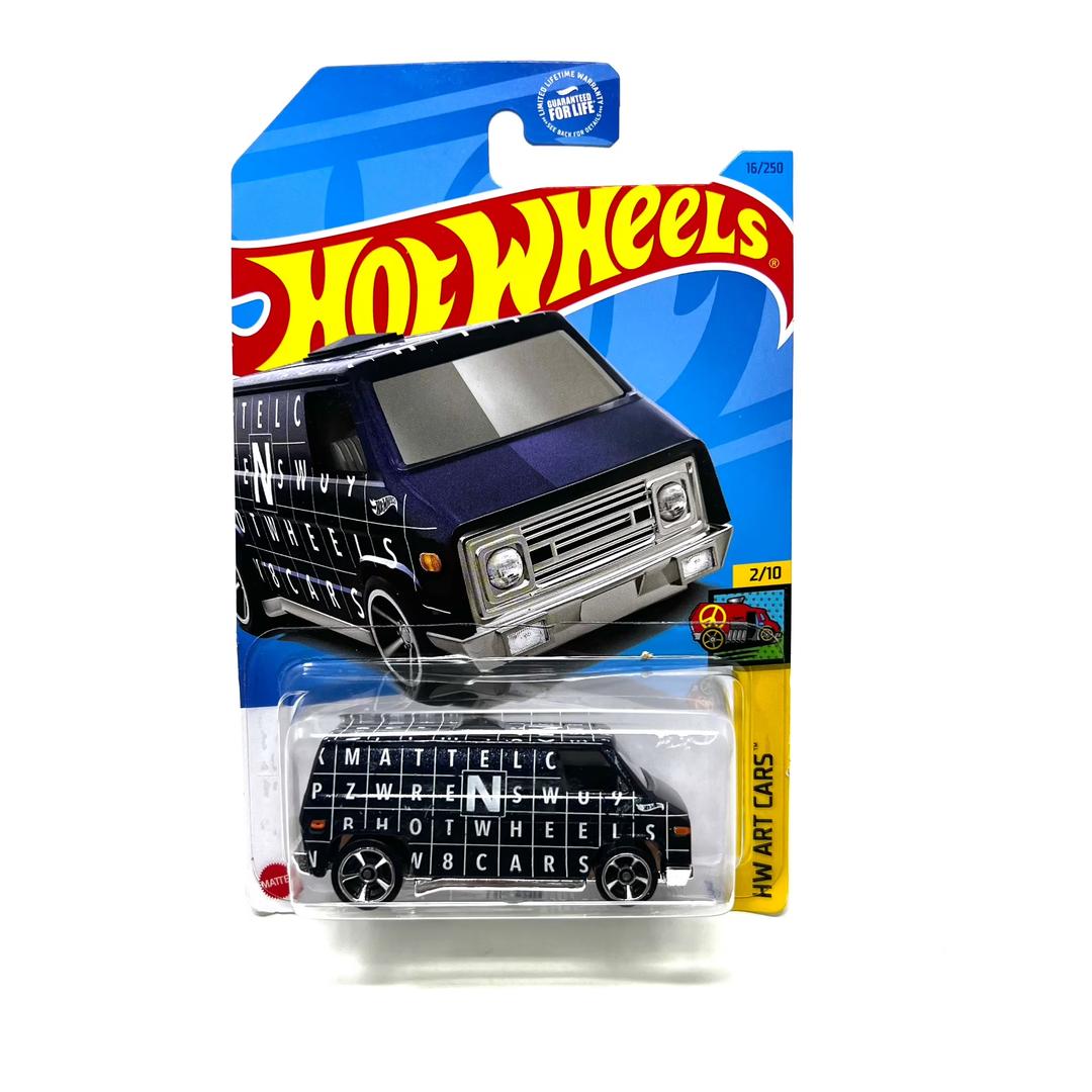 Hot Wheels Hw Art Cars 70's Van