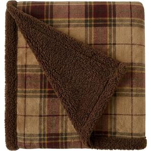 Eddie Bauer - Soft Reversible Throw Blanket for Bed & Couch, 50 x 70 | Soft and Cozy, Lightweight Comfort, Versatile Layering, Couch or Bed Use, Machine Washable
