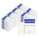 Travel Size Bars Soap in Bulk, Individually Wrapped Mini Small Body Hand and Face Soaps Toiletries Amenities for Hotel, Shelter/Homeless/Nursing Home/Charity/Motel/Guest Bathroom 0.88 oz (60 Pack)