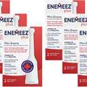 Enemeez Plus Mini-Enemas, docusate Sodium with benzocaine Stool Softener, Fast-Acting Constipation Relief, Promotes Bowel Movement in 2-15 Minutes, 2ct, 6 Pack (12 Total) Single-Use 5ml Tubes