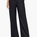 NIMIN Wide Leg Dress Pants for Women High Waisted Work Trousers Business Casual Palazzo Slacks 2025 with Pockets S