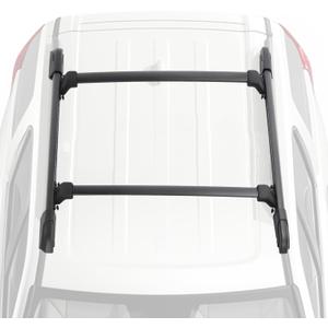 KUAFU Cross Bars + Side Rails Compatible with 2009-2015 Honda Pilot Roof Rack Replacement for 75260-SZA-A03ZA 75250-SZA-A03ZA Roof Top Luggage Rack Cargo Carriers