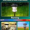 Solar Lights Outdoor Waterproof, 8 Pack LED Solar Garden Lights for Yard, Patio, Walkway, Landscape, Planter