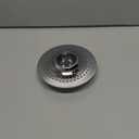LEKEYE Drain Hair Catcher/Bathtub Shower Drain Hair Trap/Strainer Stainless Steel Drain Protector(Patented Product) (Silver)