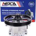 MOCA Power Steering Pump with Pulley fits 2009-2012 for Ford Flex 3.5L, 2010-2012 Taurus 3.5L, 2009-2012 for Lincoln MKS 3.7L, 2010-2012 MKT 3.7L