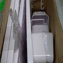 Pegboard Combination Kit, 25.2" x 25.2" Wall Mounted Storage Set with 4 Pegboards & 20 Accessories Hanging, Peg Boards Organizer (White)