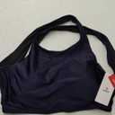 baleaf Women's Lycra Swim Sports Bra Modest Scoop Neck Criss Cross UPF50+