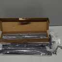 Black Easel Stand for Sign, Heavy Duty Metal Display Easel with Adjustable Chain, 4-Tier Height Art Easel for Painting, Wedding Sign, Posters & Commercial Display