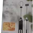USB Powered Electric Milk Frother with 3 speed control. Comes with 3 detachable mixers.