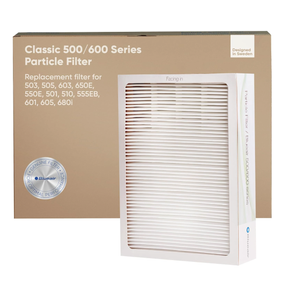 BLUEAIR Classic 500/600 Genuine Particle Replacement Filter; fits 680i, 501, 503, 505, 510, 550E, 555EB, 601, 605, 650E 3-Pack