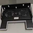 PS5/Slim/Pro Wall Mount Kit with Cooling Fan & Charging Station, PS5 Shelf Floating Mount for All PlayStation 5/Slim/Pro Disc & Digital Console, PS 5 Wall Bracket Behind TV, PS Five Pro Accessories