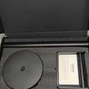 YUMORE Heavy Duty Toilet Paper Holder Stand, Extra-Weighted Base No Tipping, Stainless Steel Toilet Paper Stand, Free Standing Floor Tissue Roll Holder for Bathroom, Matte Black 200UP