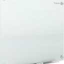 Quartet Magnetic Glass Dry Erase White Board, 48''W x 36''H Whiteboard, Infinity Frameless Mounting, White Surface (G4836W)
