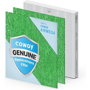 COWAY Airmega AP-1512HH & 200M Filter Replacement Set, HEPA Filter and Allergen Filter, AP-1512HH-FP Allergen