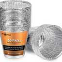 SHINESTAR 30-Pack Grease Bucket Liners for Traeger Pro 575/780, Ironwood 650/885, 20/22/34 Series, Disposable Aluminum Drip Bucket Liner, 54.5 Inch, BAC407