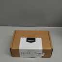 Amazon Basics Manchester Door Lever - Passage (Keyless) - Matte Black, 1-Pack