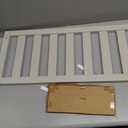 Solid Wood Toddler Bed Safety Guard Rail for Evolur Baby Convertible Cribs, Model #811
