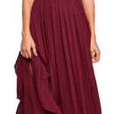 R.Vivimos Womens Summer Boho Sexy Backless Long Dresses (Small)