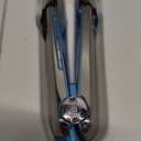 Nano Titanium Prima Ionic Hair Straightener  Professional Flat Iron & Curling Iron in One for Stylists, Pro Styling Hair Tool (1 1/4 Inch, Blue)