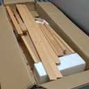 Large Solid Beech Wood Painting Easel with Storage Drawer(60"~75" H), H-Frame Adjustable Wooden Easel Stand with Signature Box for Adults, Students, Sturdy Canvas Holder up to 36''