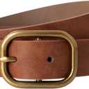 MJNUONE Leopard Print Belt for Women Leather Waist Belts Classic Needle Buckle Animal Printed forJeans dress Party Outfits (S (Waist 29-35 inches), Brown)