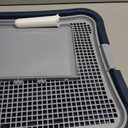 Pee Pad Holder, Indoor Potty Tray for Puppy and Small Size Dog with Pee Wall, Non-Skid Feet, 20 * 15.4 * 1.4 inch (X-Large)