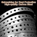 Galvanized Metal Pipe Strap 3/4-Inch x 100-Feet 24-Gauge for Pipe Support Hanging and Flexible Trimming with Holes